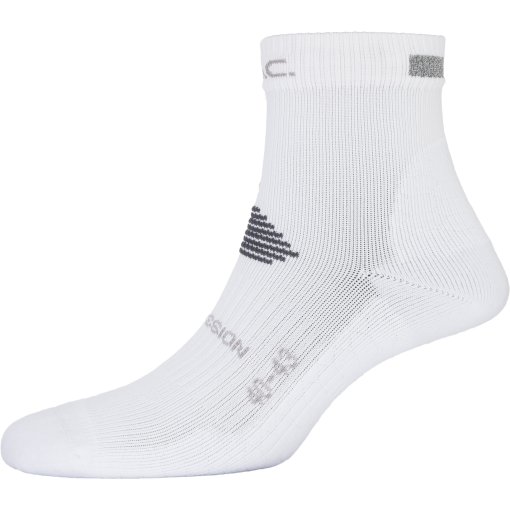 Produktbild von P.A.C. Original RN 6.2 Running Reflective Pro Mid Compression Socken Herren - White/White