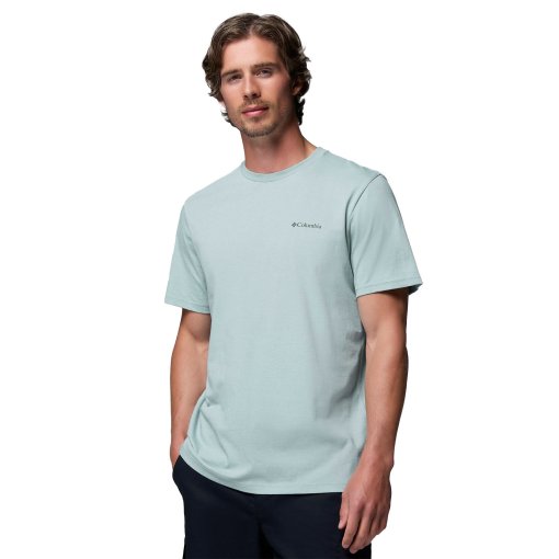 Produktbild von Columbia CSC Outdoor Back Graphic T-Shirt Herren - Crushed Blue/Scoped View