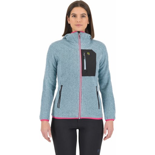 Foto de Karpos Chaqueta Polar Mujer - Rocchetta Evo Hoodie - forget/black