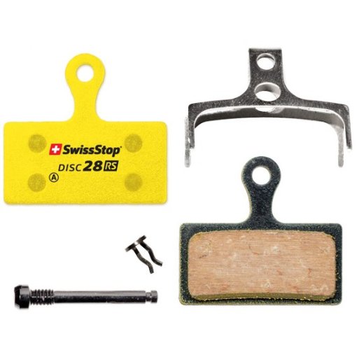 Immagine prodotto da SwissStop Disc 28 RS Brake Pads for Shimano XTR / XT / SLX / Alfine / Deore / FSA K-Force / Afterburner / Rever MCX1
