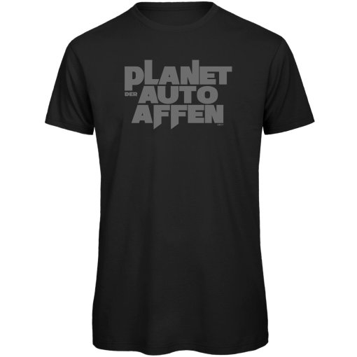 Foto de RTTshirts Camiseta Ciclismo Hombre - Planet der Autoaffen - negro