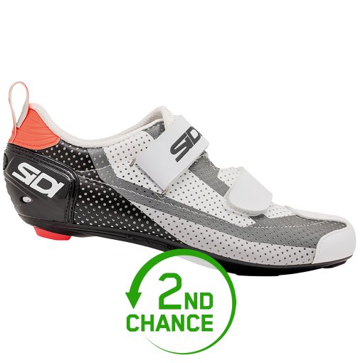 Produktbild von Sidi T-5 Air Triathlon Schuhe - Black/White/Coral - B-Ware
