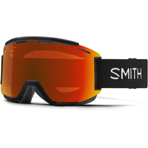 Picture of Smith Squad MTB Goggle - ChromaPop™ Lens - Black / Everyday Red Mirror + Clear