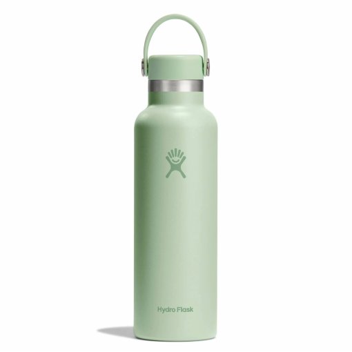 Foto de Hydro Flask Botella Térmica - 21oz Standard Mouth + Tapa Flex Sip - 621ml - Aloe