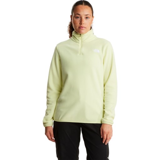 Produktbild von The North Face Glacier Fleece 1/4 Zip Pullover Damen - Lemon Mist