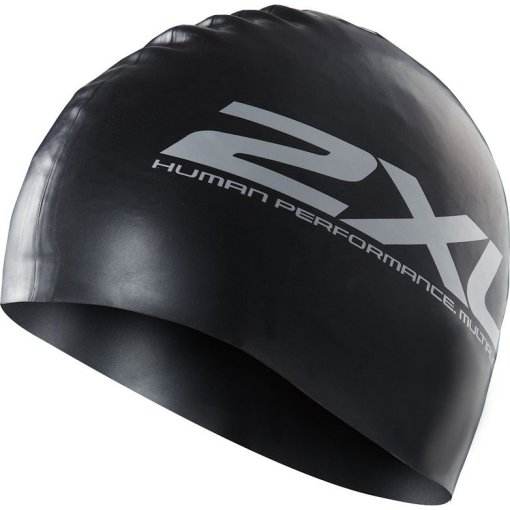 Immagine prodotto da 2XU Cuffia Nuoto - Silicone - nero/argento
