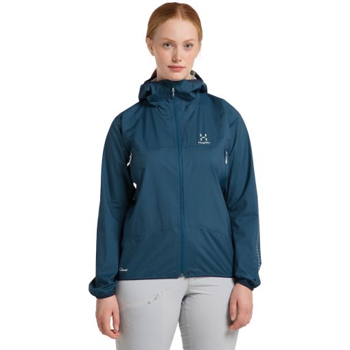 Produktbild von Haglöfs L.I.M Proof Jacke Damen - dark ocean 4Q2
