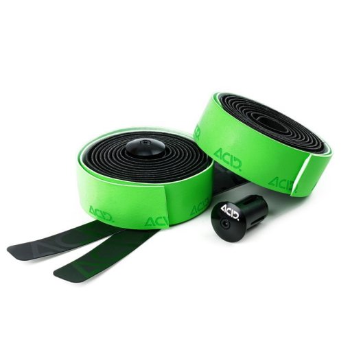 Photo produit de ACID Handlebar tape RC 2,5 - black´n´neon green