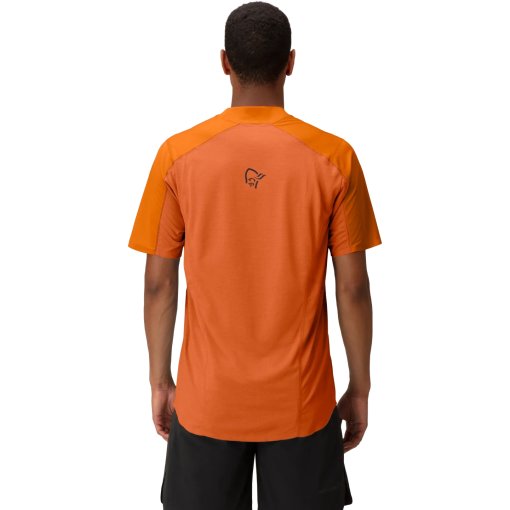 Norrona senja equaliser lightweight T-shirt Men - Exuberance | BIKE24
