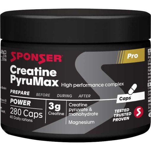 Foto de SPONSER Suplemento - Creatine Pyrumax Capsules - 280 piezas