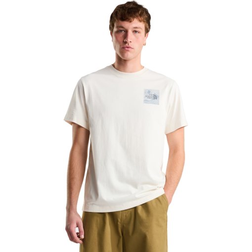 Produktbild von The North Face Mountain Escape Relaxed Graphic T-Shirt Herren - White Dune