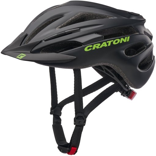 Foto de CRATONI Casco Bicicleta Juvenil - Pacer Jr. - black-lime matt