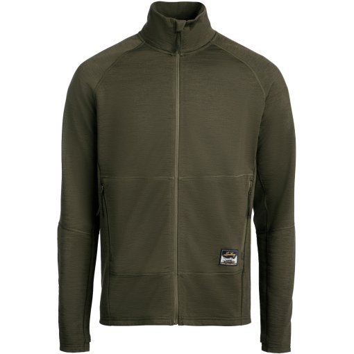 Picture of Lundhags Tived Merino Full Zip Men - Forest Green 67200