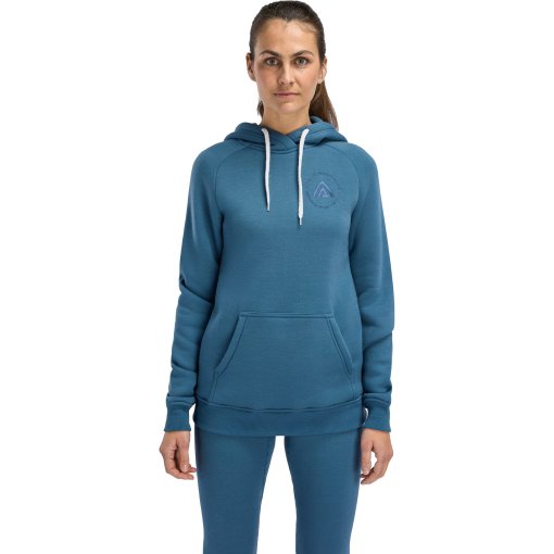 Slika izdelka Aclima FleeceWool Ženske jope s kapuco - blue fusion