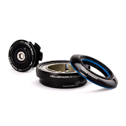 Immagine prodotto da Cane Creek Parte Superiore della Cuffia 1 1/8 Pollici Hellbender 70 Visco - ZS44/28.6 - Mid Tune - nero