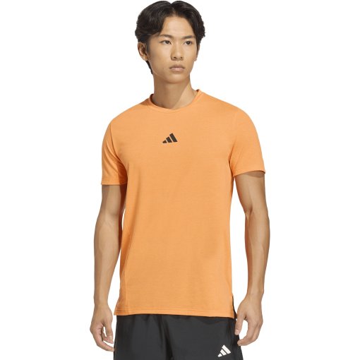 Productfoto van adidas Designed for Training Shirt Heren - pure orange KA7291