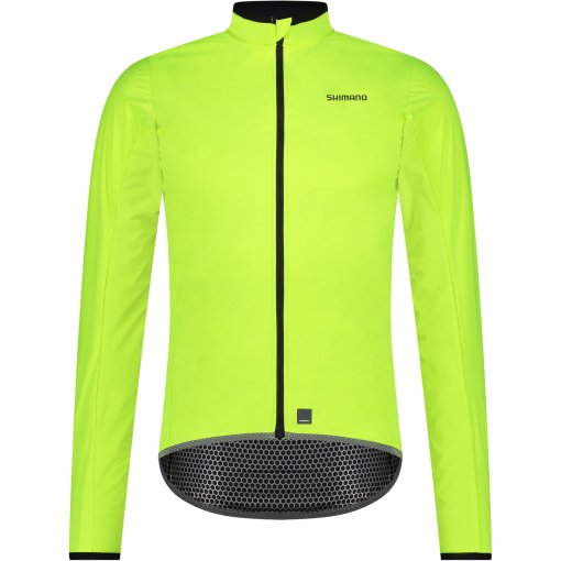 Produktbild von Shimano Windflex Fahrradjacke Herren - neon yellow