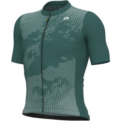 Photo produit de Alé Maillot Vélo Homme - OFF ROAD GRAVEL Krakatoa - moss green