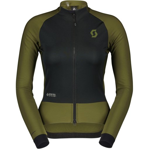 Immagine prodotto da SCOTT Giacca Donna - RC Pro Warm Hybrid Gore-Tex Windstopper - fir green/black