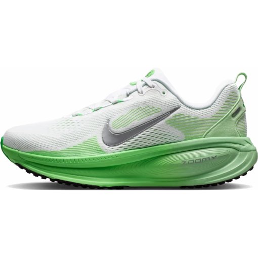 Photo produit de Nike Chaussures de course Femme - Vomero 18 - white/illusion green/court green/metallic silver HM6804-117