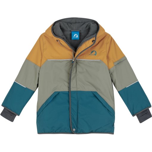 Foto de Finkid Chaqueta de Invierno Niño - TAIKA SNOW - sunflower/dark sage