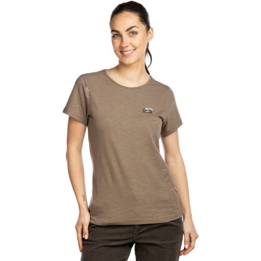 Picture of Chillaz Valencia Climber&#039;s Life T-Shirt Women - brown