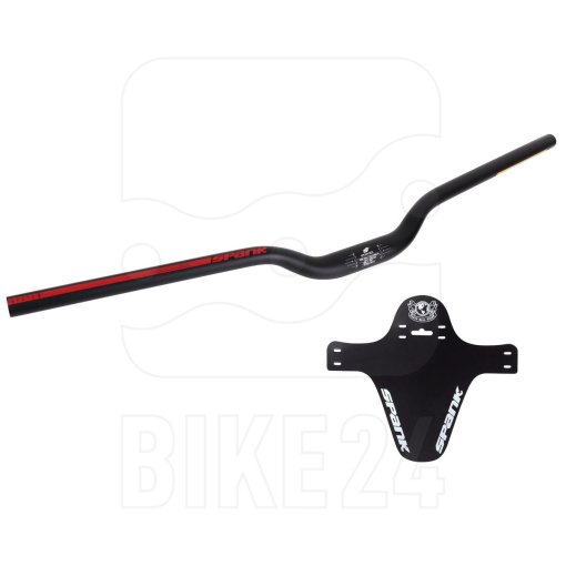 Immagine prodotto da Spank Spoon 800 MTB Handlebar - shotpeen black/red