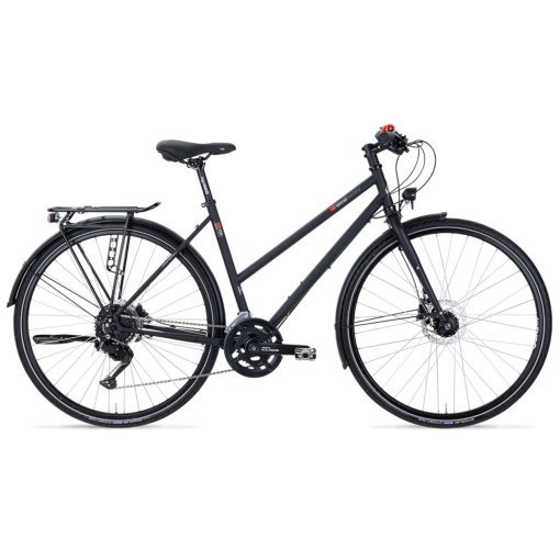 Kuva tuotteesta vsf fahrradmanufaktur T-100 SPORT - Women Touring Bike - 2026 - ebony matt
