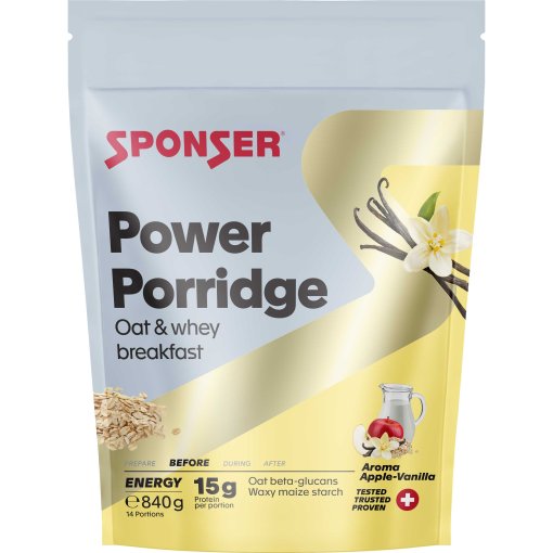 Foto de SPONSER Power Porridge Manzana-Vainilla - Desayuno - 840g