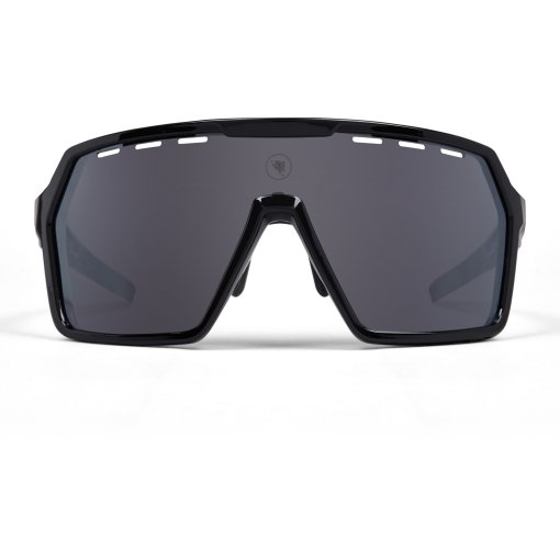 Produktbild von Endura SingleTrack Brille - black - platinum REVO smoke | clear silver flash mirror