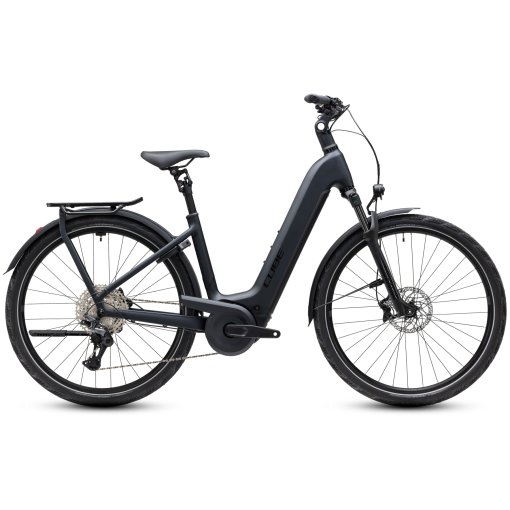 Kuva tuotteesta CUBE KATHMANDU HYBRID Pro 800 - Easy Entry - Trekking-Sähköpyörä - 2027 - coal / black