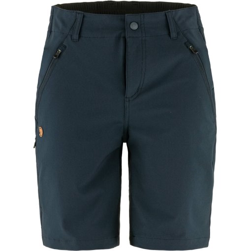 Foto de Fjällräven Pantalon corto Mujer - Abisko Trail Stretch - dark navy