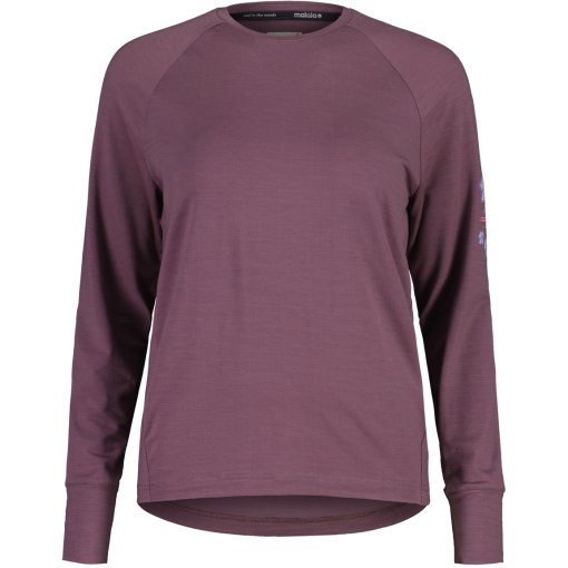 Billede af Maloja AkslaM. Mountain Langærmet shirt til damer - stormy lilac 1228