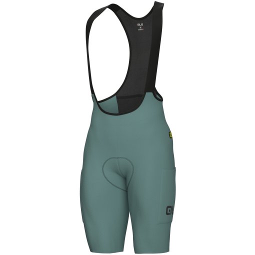 Kuva tuotteesta Alé OFF ROAD - GRAVEL Pro Bib-pyöräilyshortsit Mies - eucalyptus