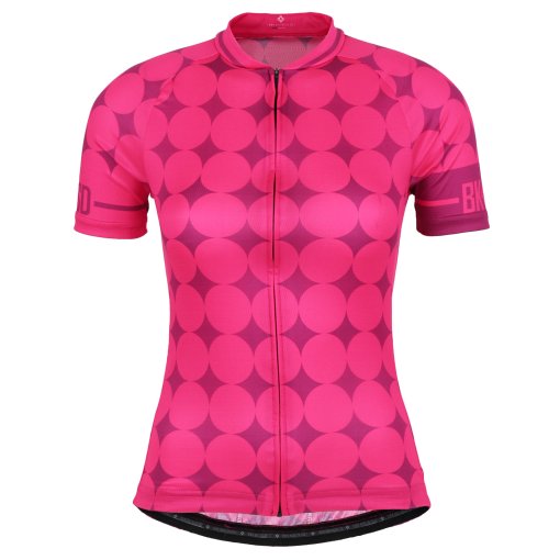Foto de Bike Inside Cycling Wear Maillot Mujer - Pure Style - Pink Rounded
