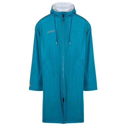 Slika izdelka Zone3 Recycled Parka ogrinjalo za preoblačenje - teal/crem/copper