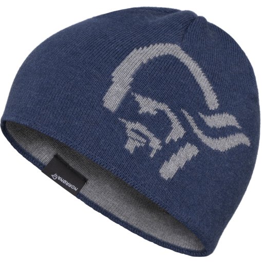 Foto de Norrona Gorro - /29 mid cotton logo - Indigo Night Melange
