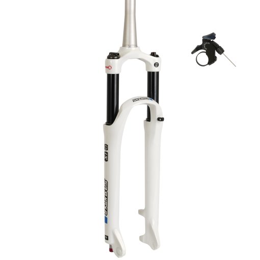 Foto de SR Suntour Horquilla Suspensión - SF22 X1 Coil RLR - 29&quot; | 120mm | Tapered | QR - blanco