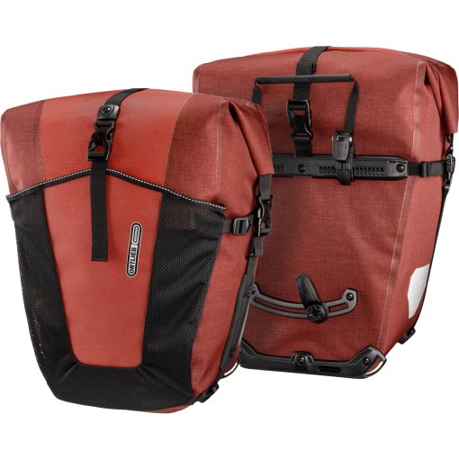 Foto de ORTLIEB Bolsa Bicicleta (Par) - Back-Roller Pro Plus - QL2.1 - 2x35L - salsa-dark chili