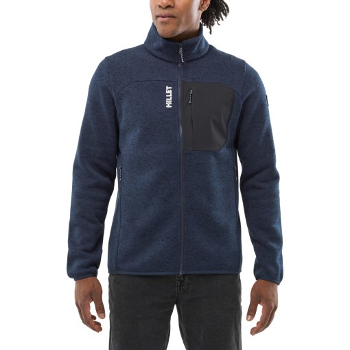 Foto de Millet Chaqueta Polar Hombre - Chamonix Knit - Saphir