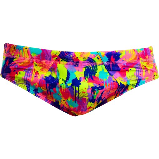 Photo produit de Funky Trunks Slip de Bain Homme - Seamed Eco - Mess Match