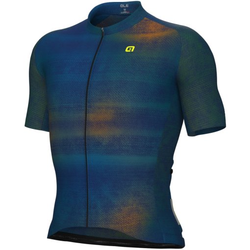 Photo produit de Alé OFF ROAD GRAVEL Traccia Maillot à manches courtes pour hommes - abyss