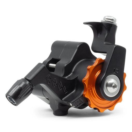 Produktbild von Paul Component Klamper - Bremssattel - Long-Pull - Flatmount - schwarz / orange