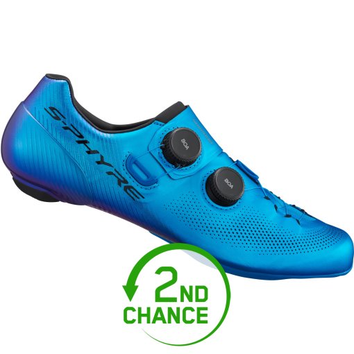 Produktbild von Shimano S-Phyre SH-RC903 Rennrad Schuhe Herren - Breit - blau - B-Ware