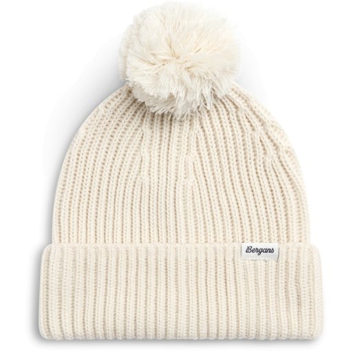 Slika izdelka Bergans Vega Pom Wool Pletena kapa za ženske - creme