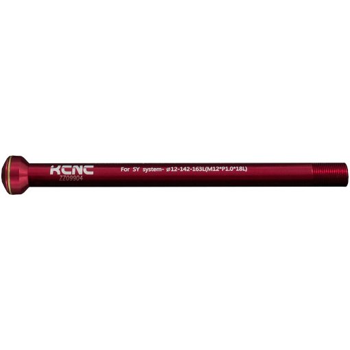 Foto de KCNC Thru Axle KQR08 - 12x142mm - 6061AL - red