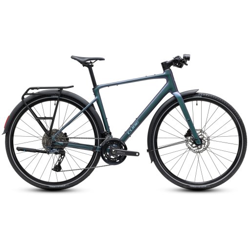 Photo produit de CUBE NULANE Race FE - Vélo fitness - 2027 - smaragdgrey / prizm