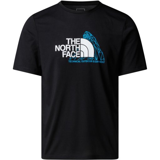 Foto de The North Face Camiseta Hombre - Foundation Mountain Graphic - TNF Black