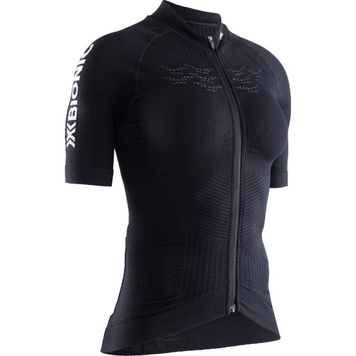 Foto de X-Bionic Maillot Mujer - Effektor 4.0 Bike Full Zip - opal black/arctic white