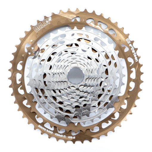 Produktbild von e*thirteen Helix Race Kassette | 12-Fach | 9-50 Zähne | SRAM XD - bronze